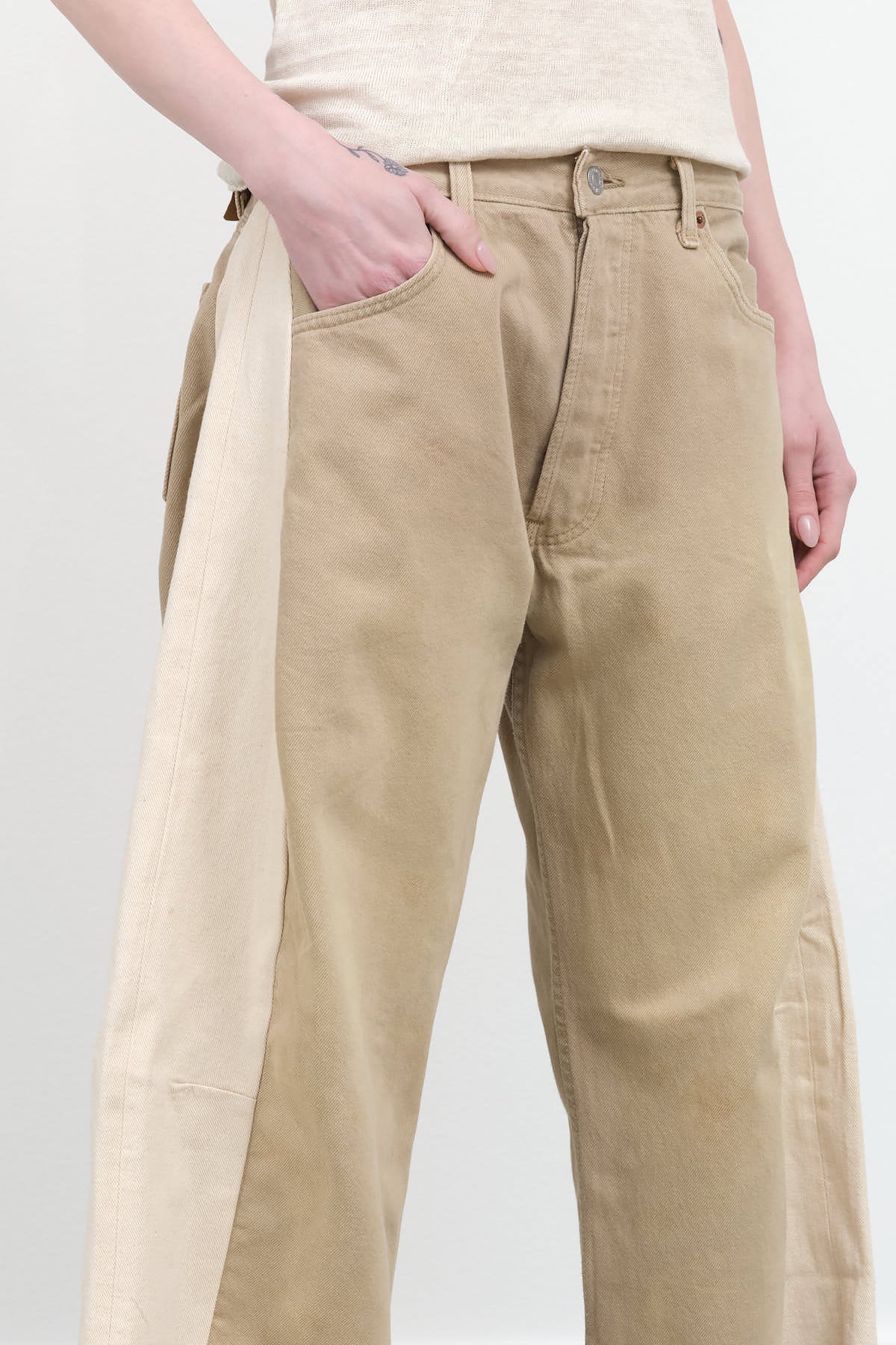 Pocket view of Vintage Lasso Jean in Ecru