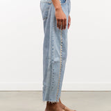 B Sides Jeans Apparel Womens Denim Vintage Lasso Jean with Tatted Lace