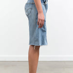 Side view of Vintage Lasso Shorts in Vintage Indigo