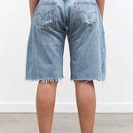 Back view of Vintage Lasso Shorts in Vintage Indigo