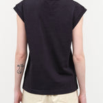 B Sides Jeans Apparel Womens Tees Pocket Tank in Marine Overdye