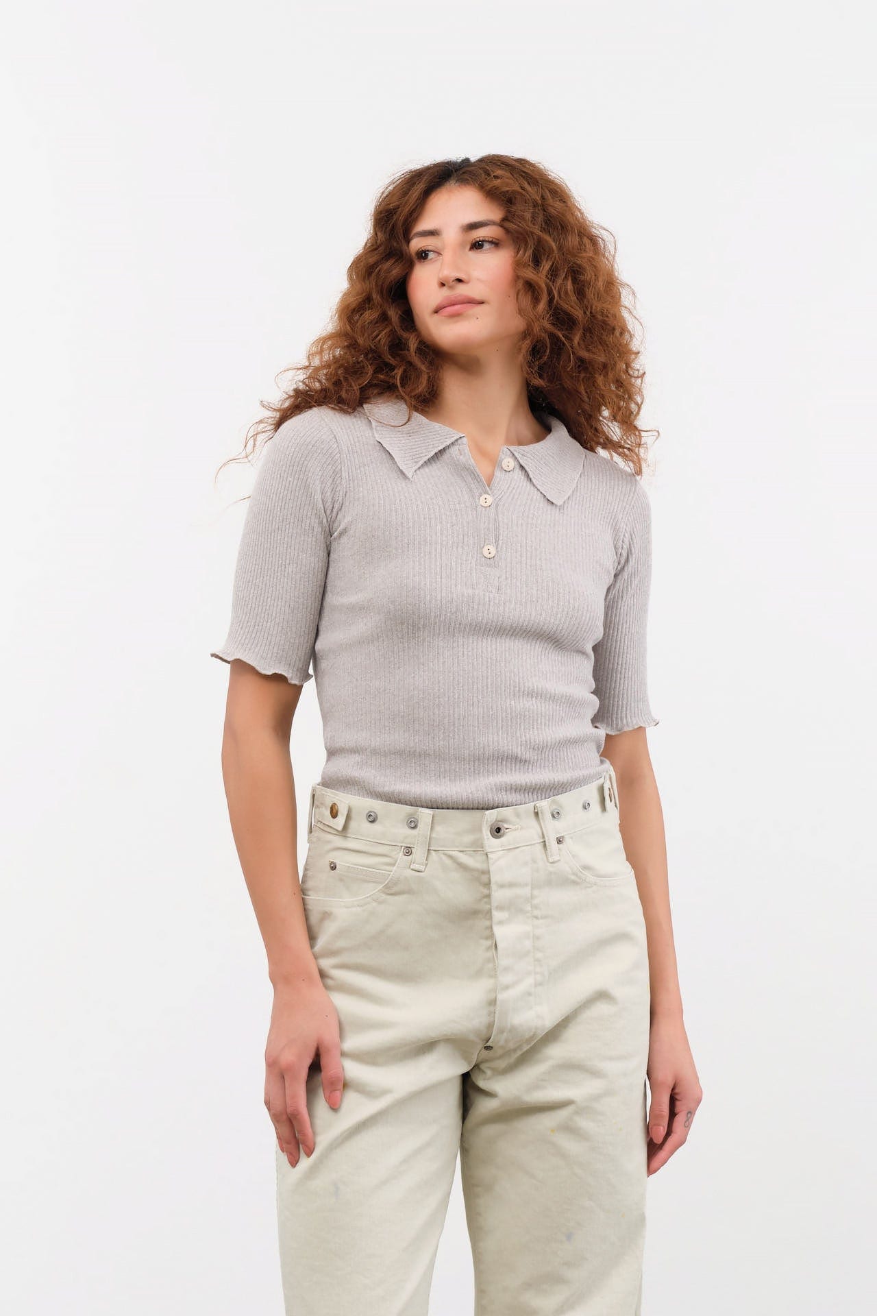 Baserange Apparel Womens Blouses Dual Polo