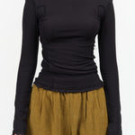 Baserange Apparel Womens Tees Omato Turtleneck in Black