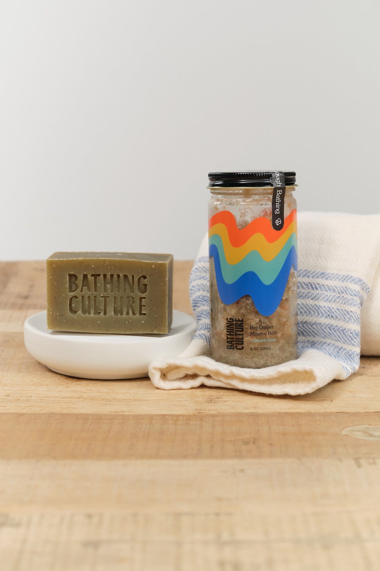 Bathing Culture Beauty Bar Soap Mind and Body Bar Soap Cathedral Grove / 4.58 oz
