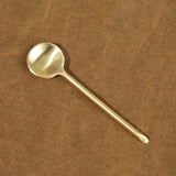 Be Home Home Kitchen Utensils Mini Gold Thin Spoon Gold / 3.5"