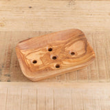 Be Home Home Kitchen Containers Olive Wood Sponge Holder Olive Wood