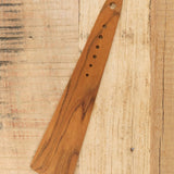 Be Home Home Kitchen Utensils Teak Spatula with Herb Cutter