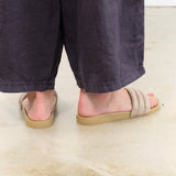 Beatrice Valenzuela Accessories Womens Shoes Classic Sandalia in Mushroom