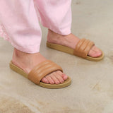 Beatrice Valenzuela Accessories Womens Shoes Classic Sandalia in Sand