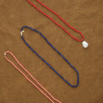 Beatrice Valenzuela Jewelry Necklaces Pink Bamboo Coral Necklace Pink Bamboo Coral / 18" Chain