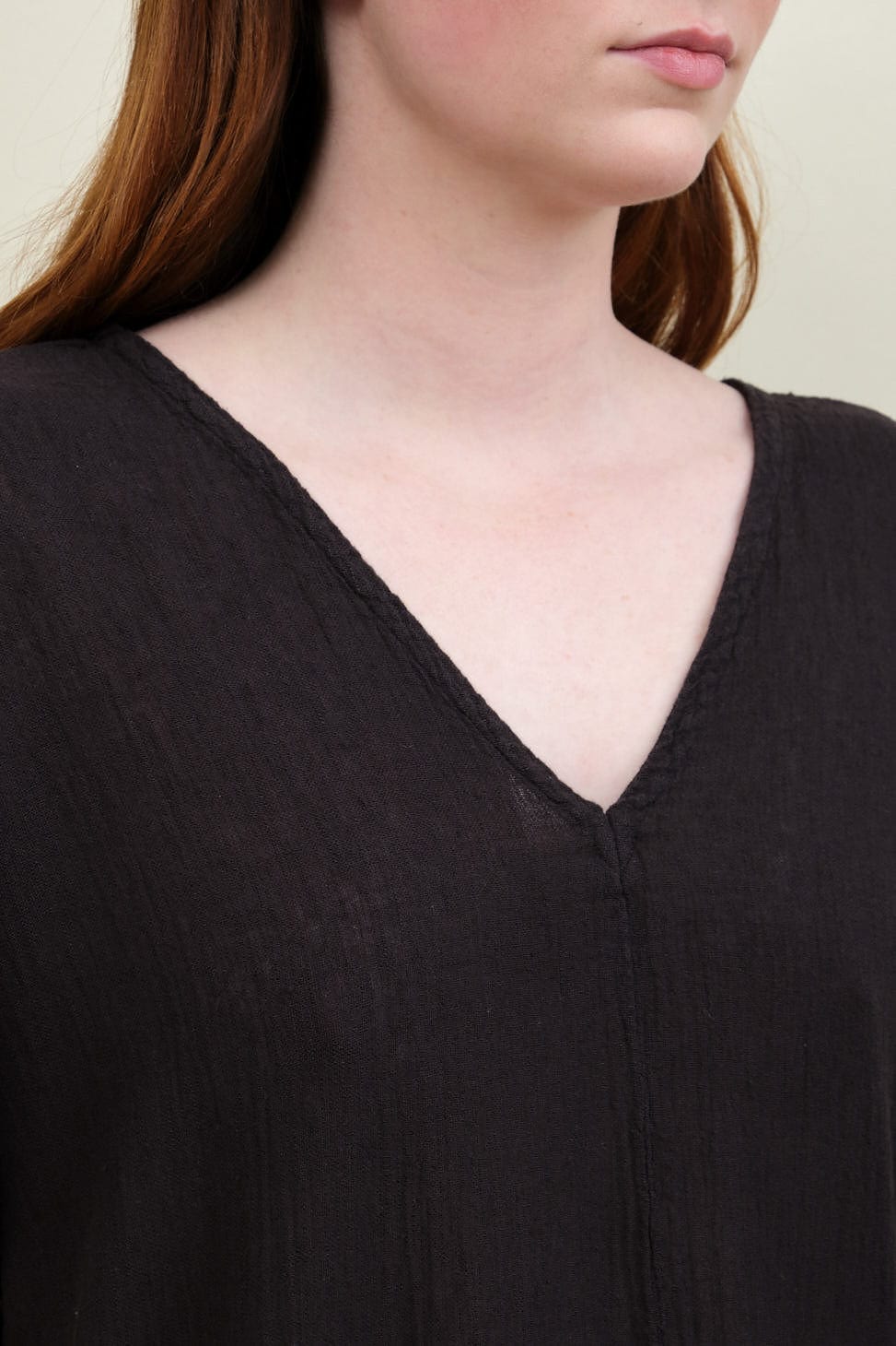 Neckline on 2 Panel Dress