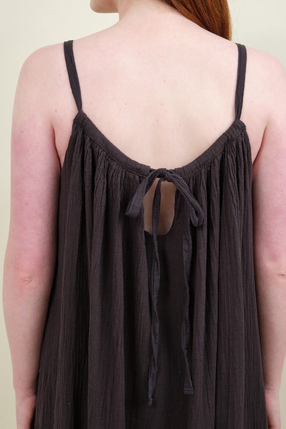 Tie on Double Layered Dress