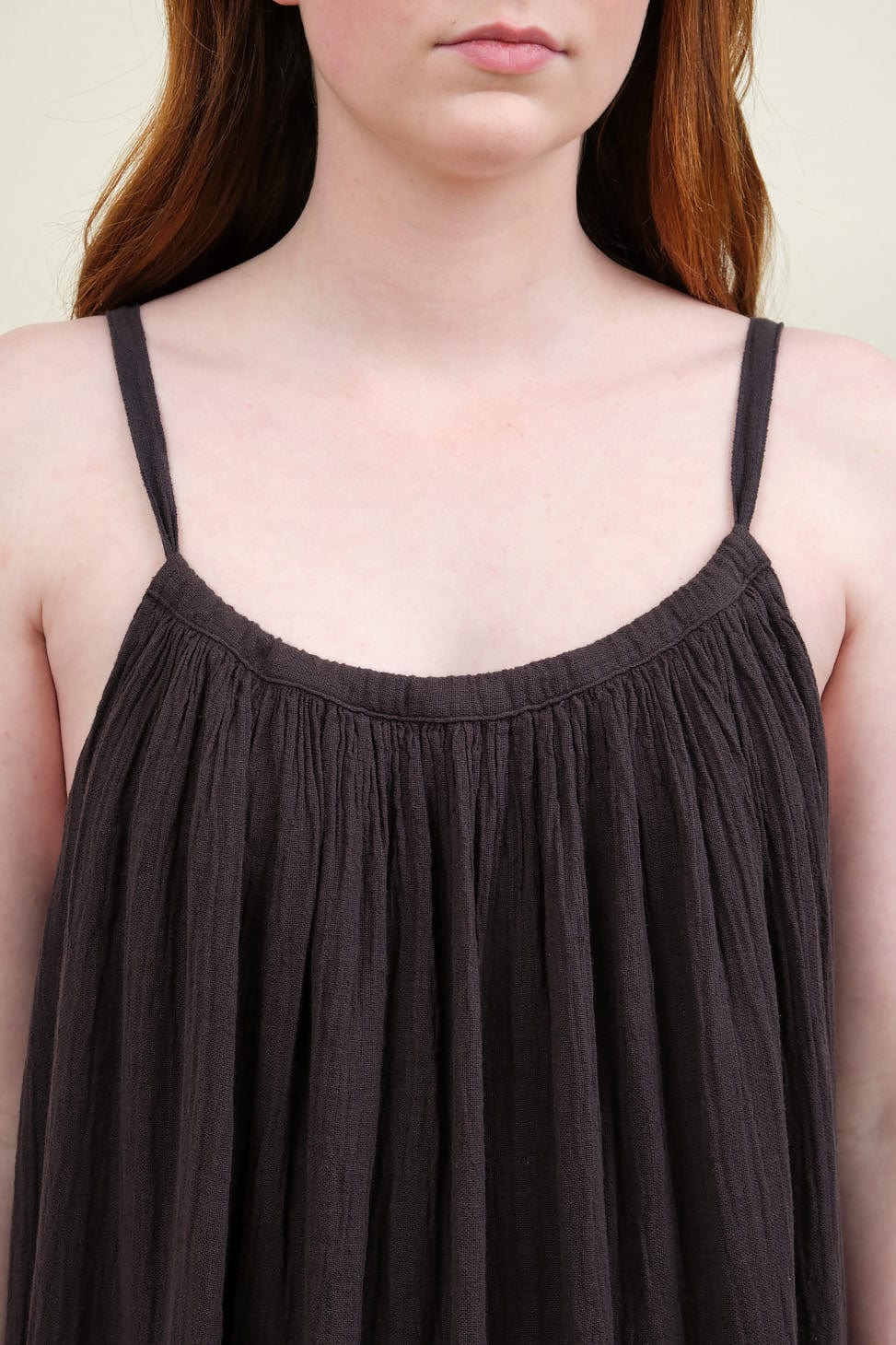 Neckline on Double Layered Dress