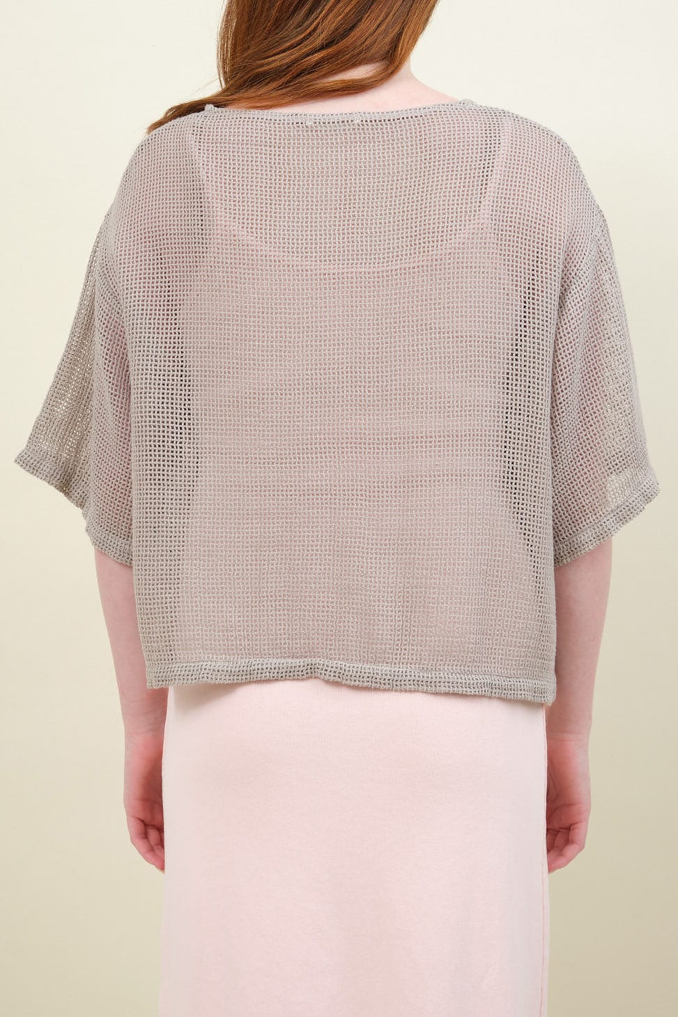 Back of Fishnet Top