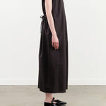 Black Crane Apparel Womens Jumpsuit Shirred Jumpsuit