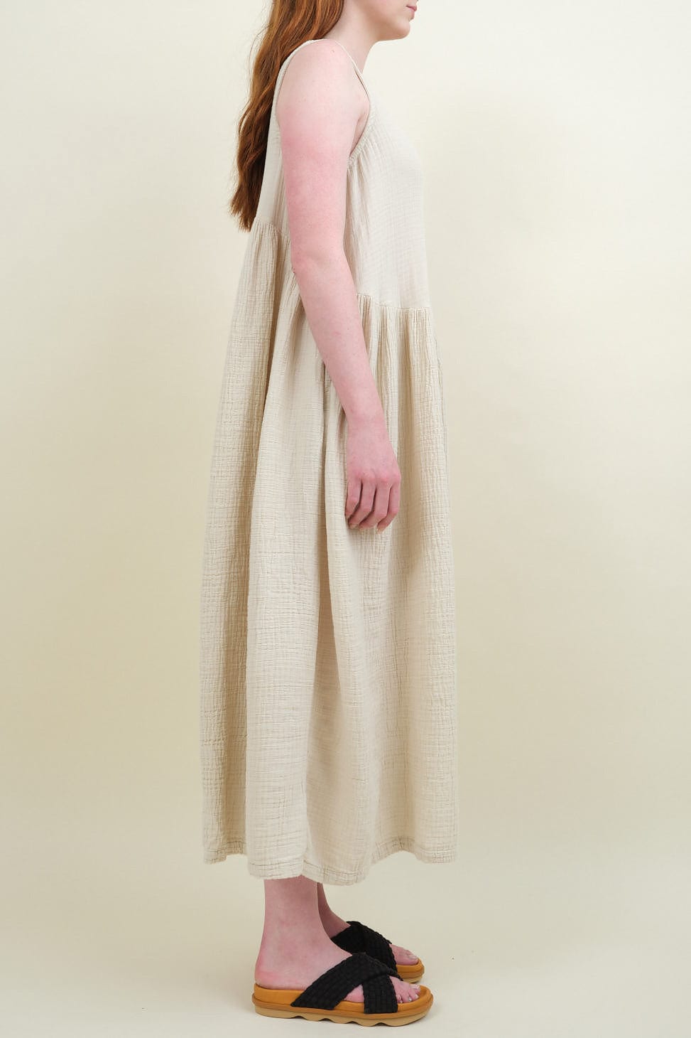 Side of Tank Dress in Cloud
