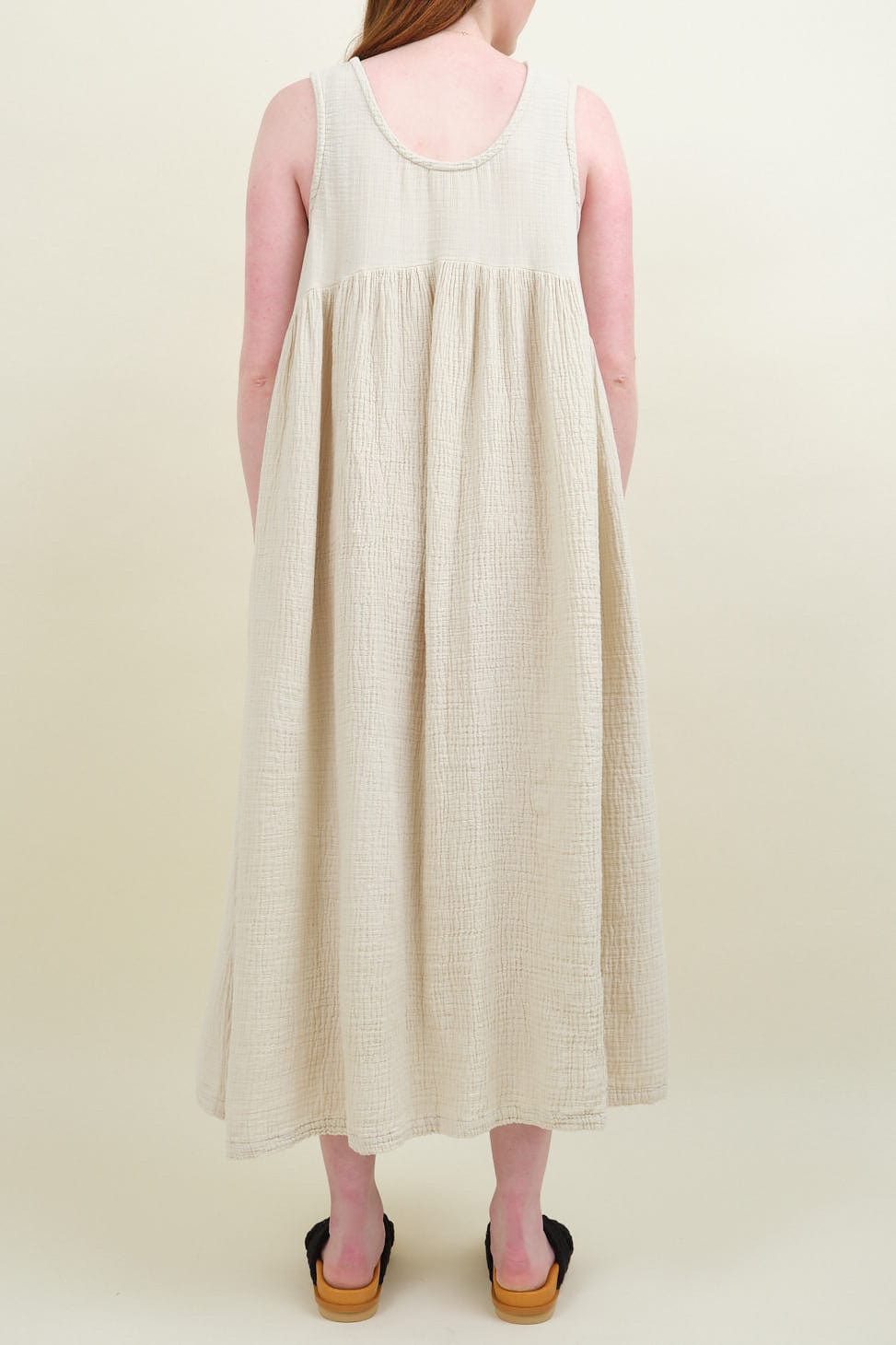 Back of Tank Dress in Cloud