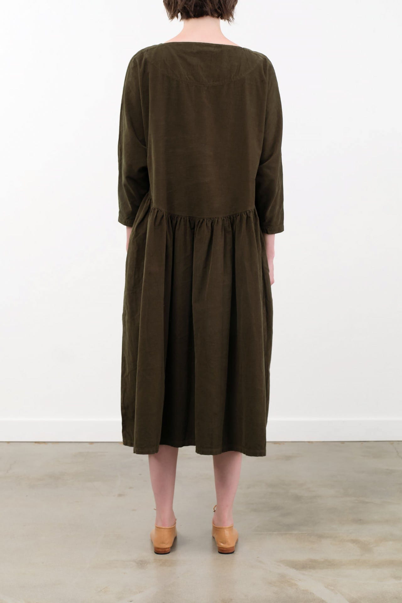 Black Crane Apparel Womens Dresses Tradi Dress in Dark Forest