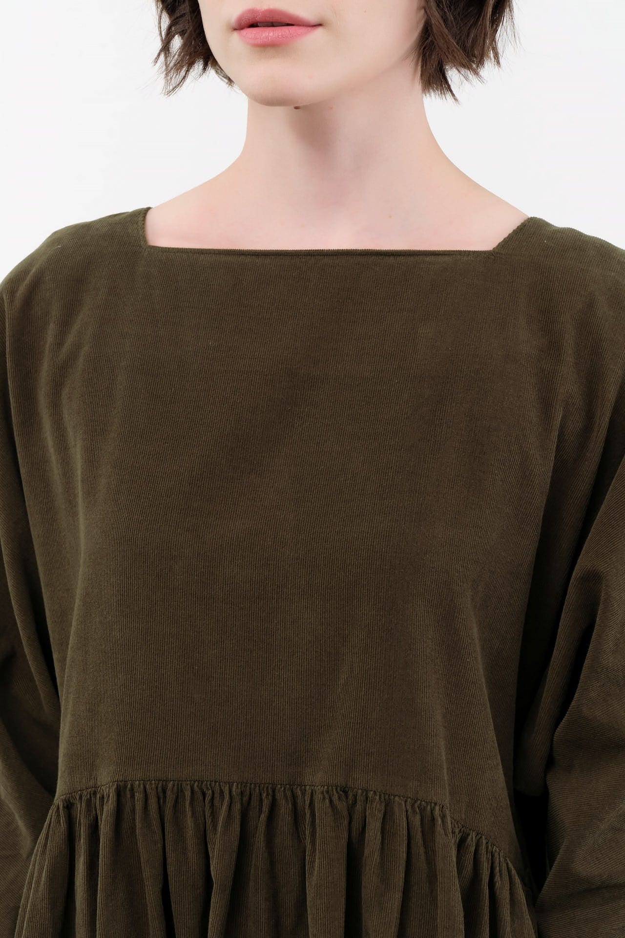 Black Crane Apparel Womens Dresses Tradi Dress in Dark Forest