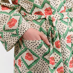 Block Shop Textiles Apparel Womens Lounge Peony Robe