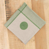 Block Shop Textiles Home Kitchen Napkins Plaid Napkin Basil / 18" X 18"
