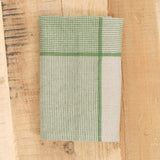 Block Shop Textiles Home Kitchen Napkins Plaid Napkin Basil / 18" X 18"