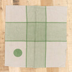 Block Shop Textiles Home Kitchen Napkins Plaid Napkin Basil / 18" X 18"