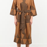 Block Shop Textiles Apparel Womens Lounge Temple Robe