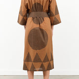 Block Shop Textiles Apparel Womens Lounge Temple Robe