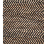 Armadillo & Co. Home Rugs Serengeti Nook Entrance Mat Charcoal & Natural / 2' L X 3'3" W