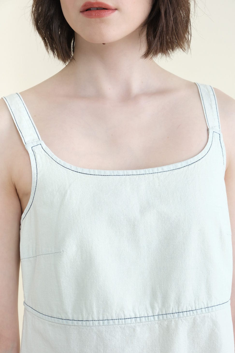 Neckline on Charlotte's Sister Mini Dress