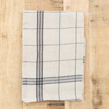 Charvet Editions Home Kitchen Towels Bistrot Tea Towel Lin/Noir / 27.5" L X 20" W
