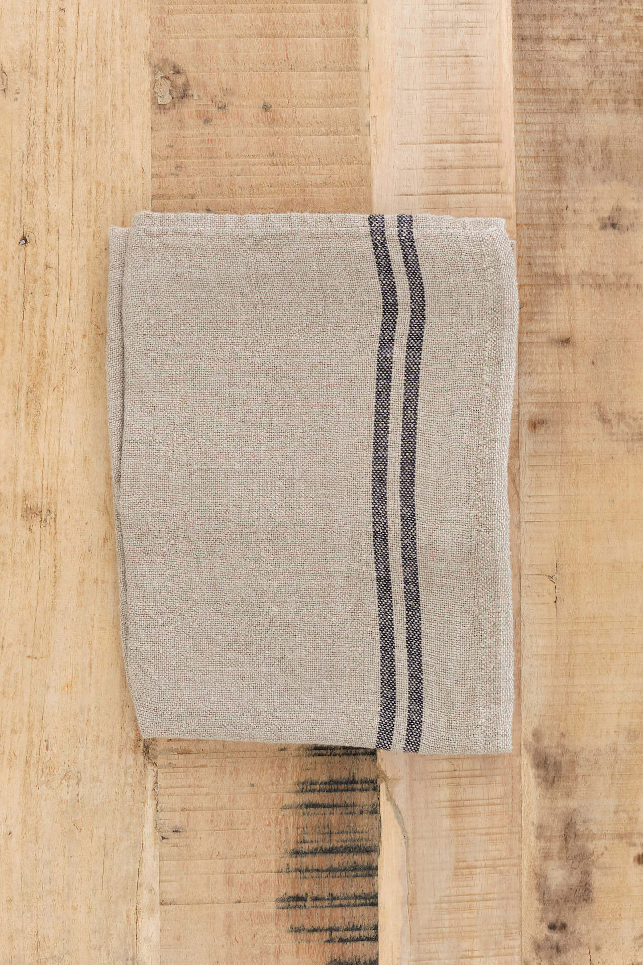 Charvet Editions Home Kitchen Towels Country Tea Towel Used Noir / 27.5" L X 20.5" W