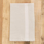 Charvet Editions Home Kitchen Towels Phenix Tea Towel Blanc / 27.5" L X 21" W