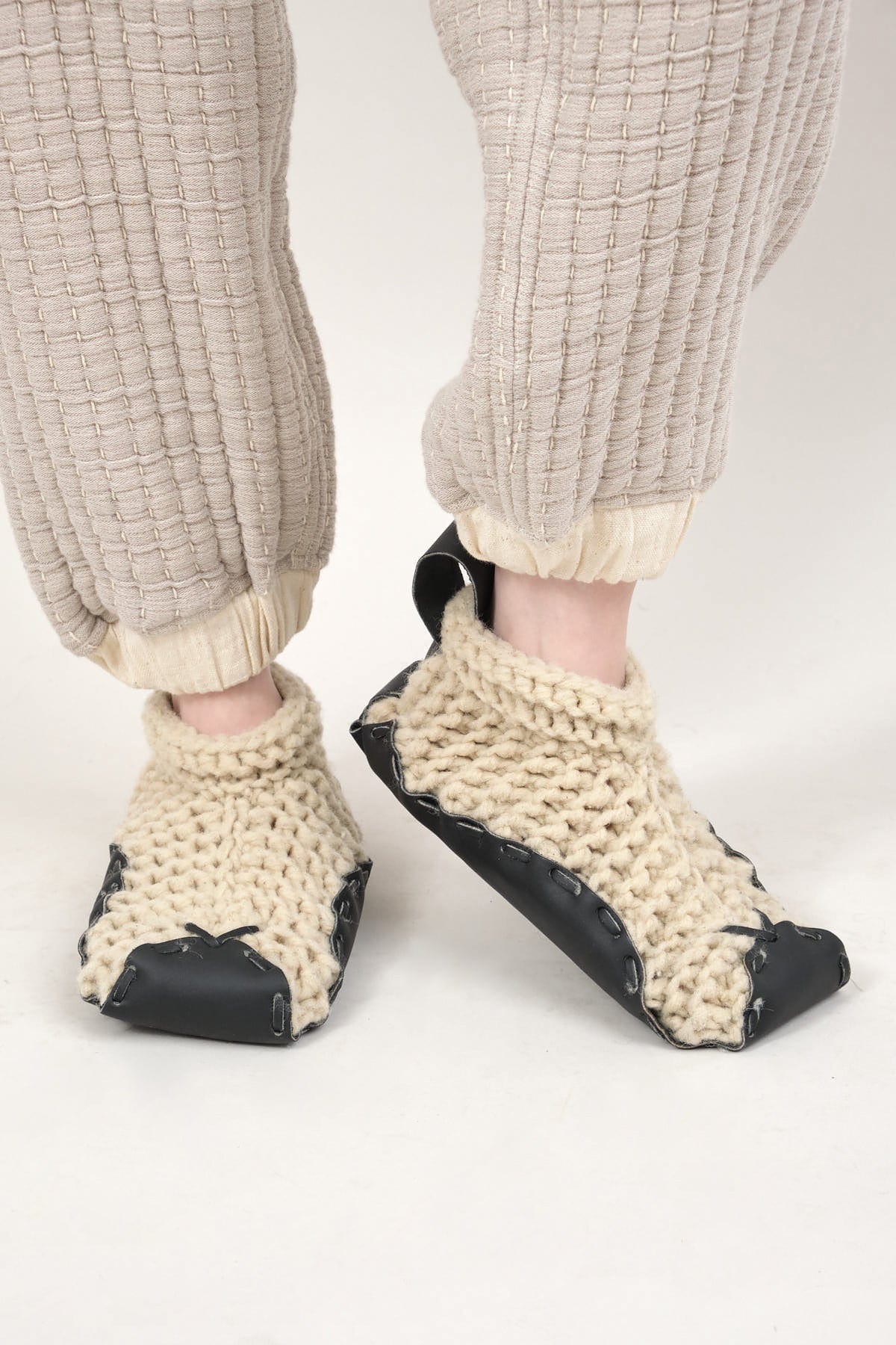 Chilote Accessories Slippers House Shoes in Black Matte Black / XSmall