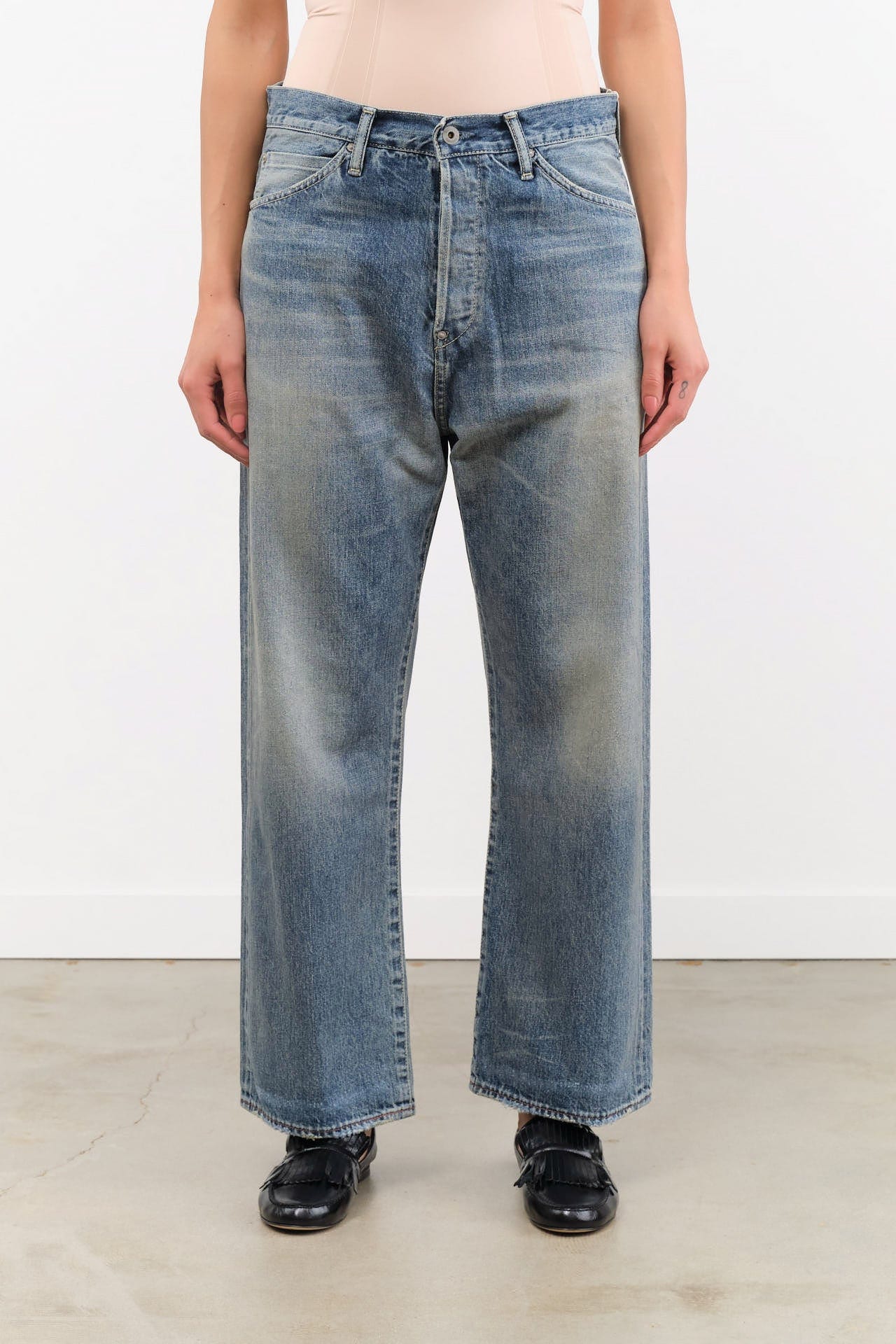 Chimala Apparel Womens Denim 13.5 oz Selvedge Denim Baggy Cut