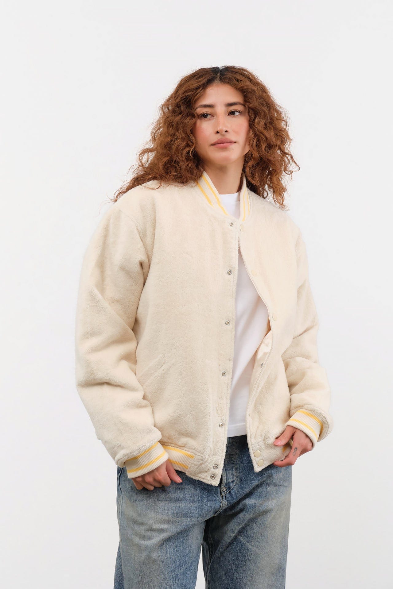 Chimala Apparel Womens Jackets Fleece Lined Rib Sport Jacket
