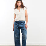 Chimala Apparel Womens Denim Unisex 12 oz W Width Denim Adjustable Waist Medium Wash / 26