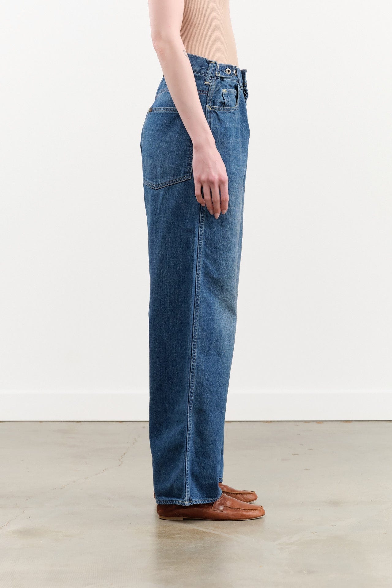 Chimala Apparel Womens Denim Unisex 12 oz W Width Denim Adjustable Waist