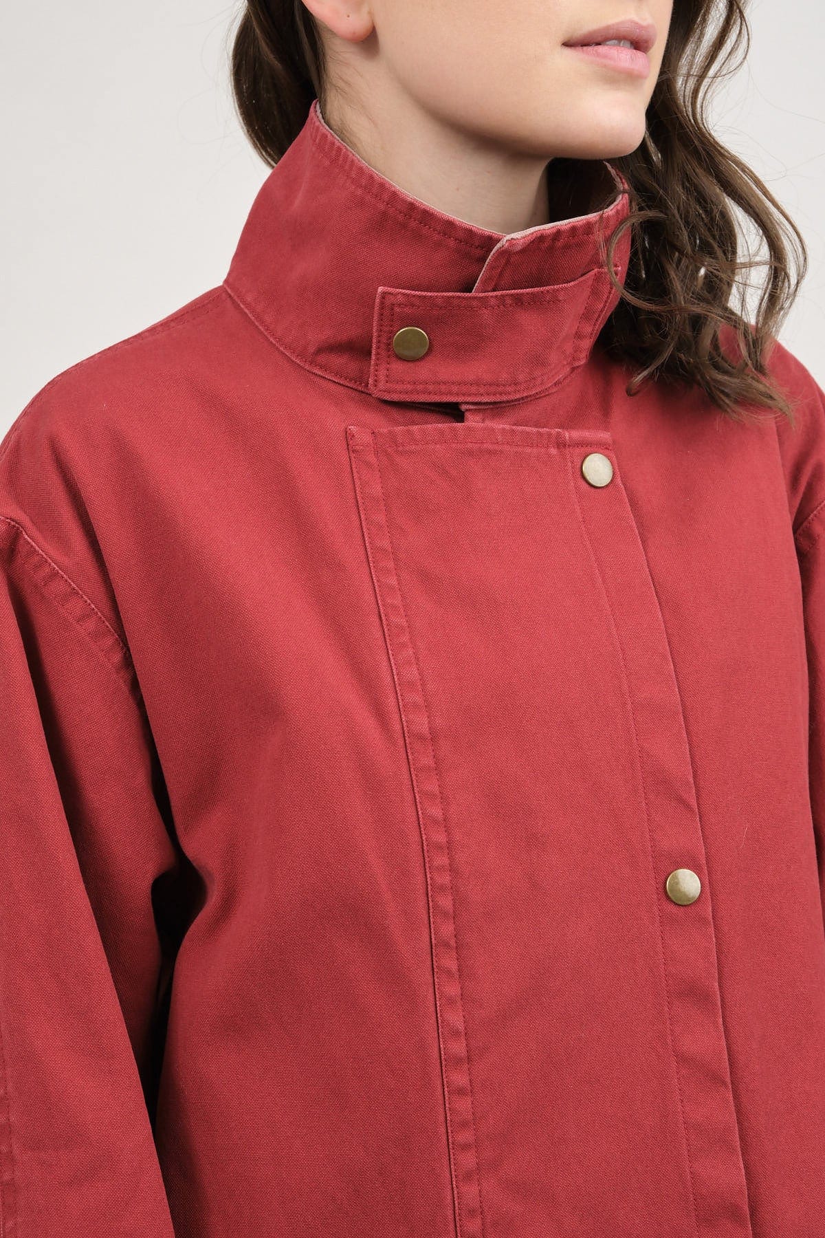 Snapped up jacket