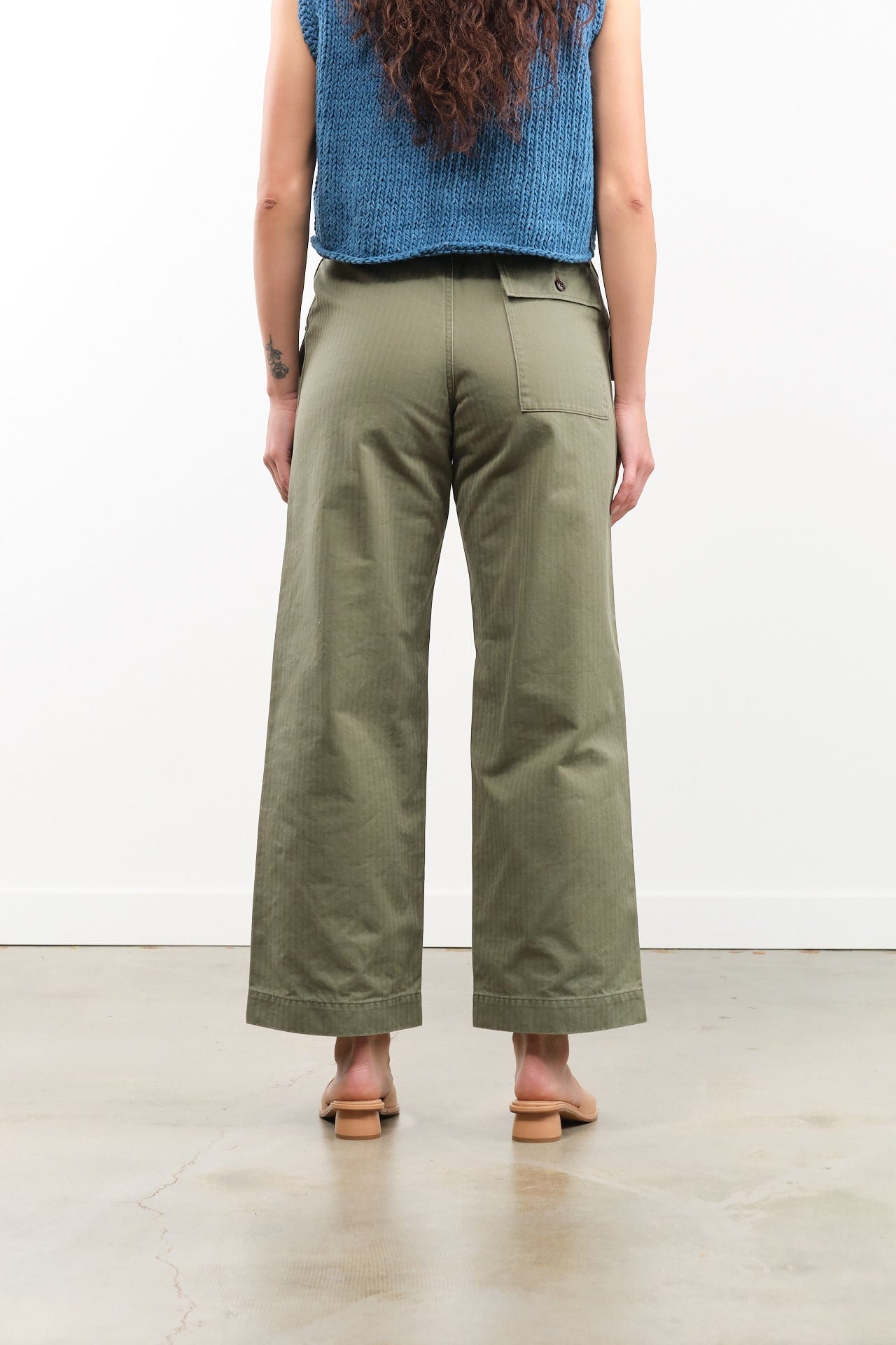 Chimala Apparel Womens Pants Unisex Herringbone Twill Trousers