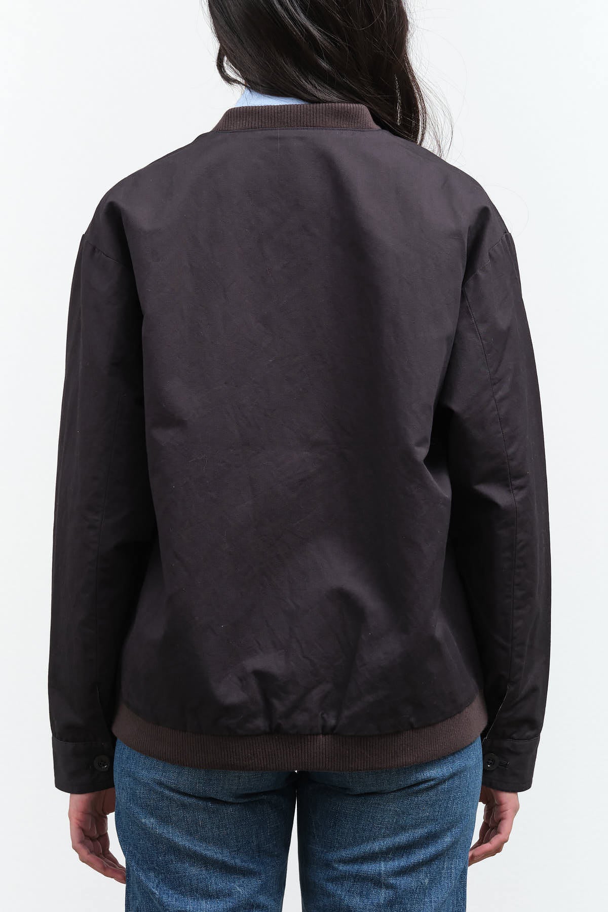 Back view of Unisex Reversible Driving Jacket