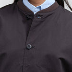 Collar view of Unisex Reversible Driving Jacket