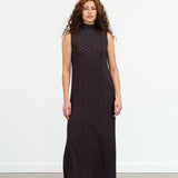 Christian Wijnants Apparel Womens Dresses Dawa Dress Dark Brown Wavelet / XSmall