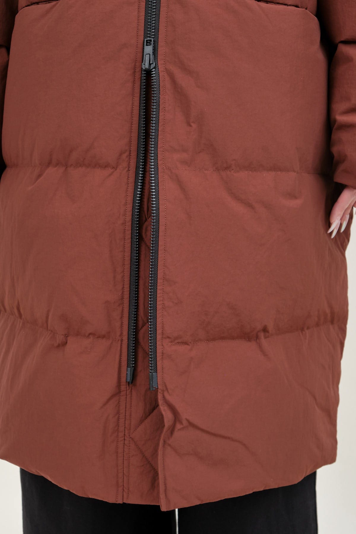 Double zip on Cata Coat