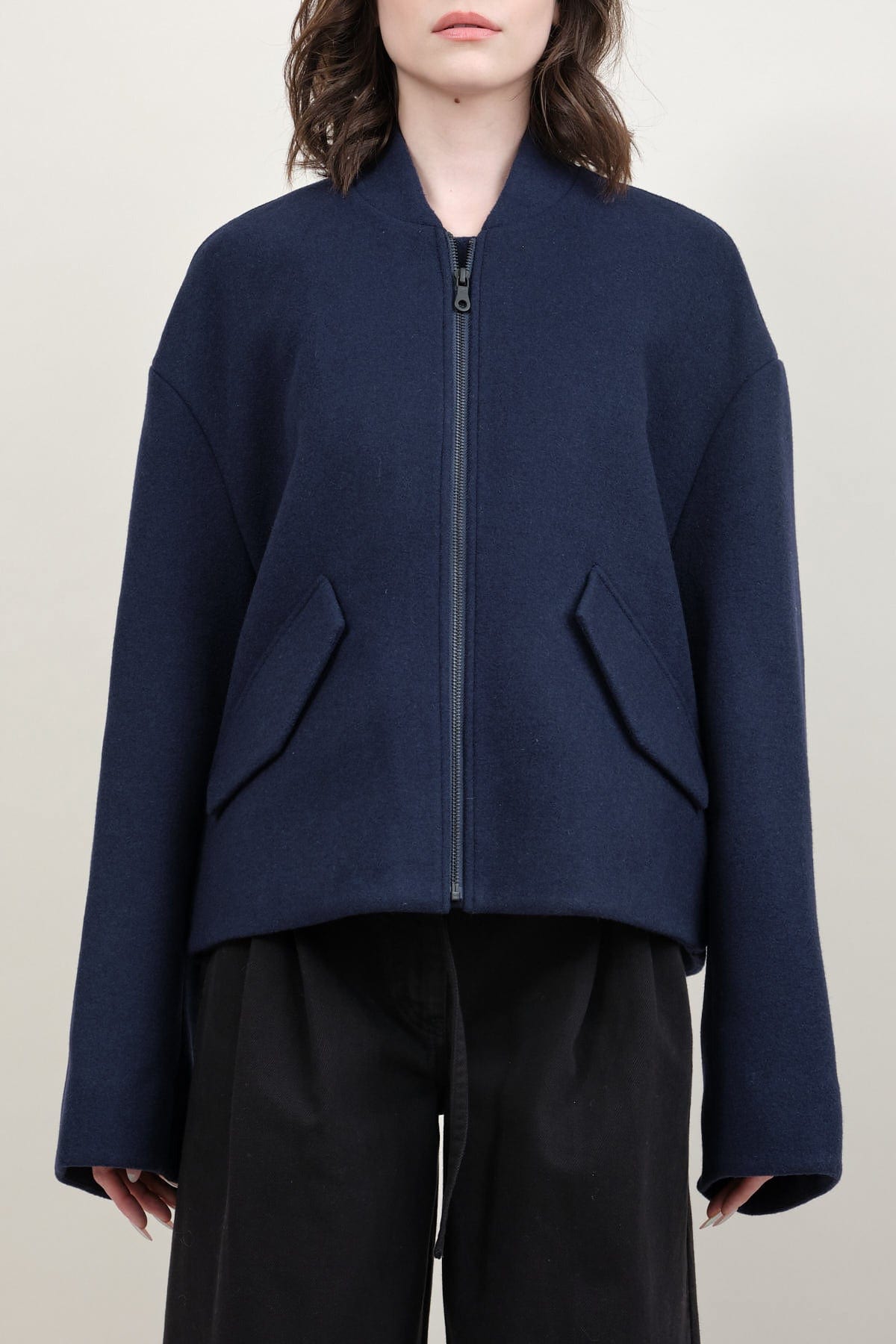 Front of Jigur Varsity Jacket