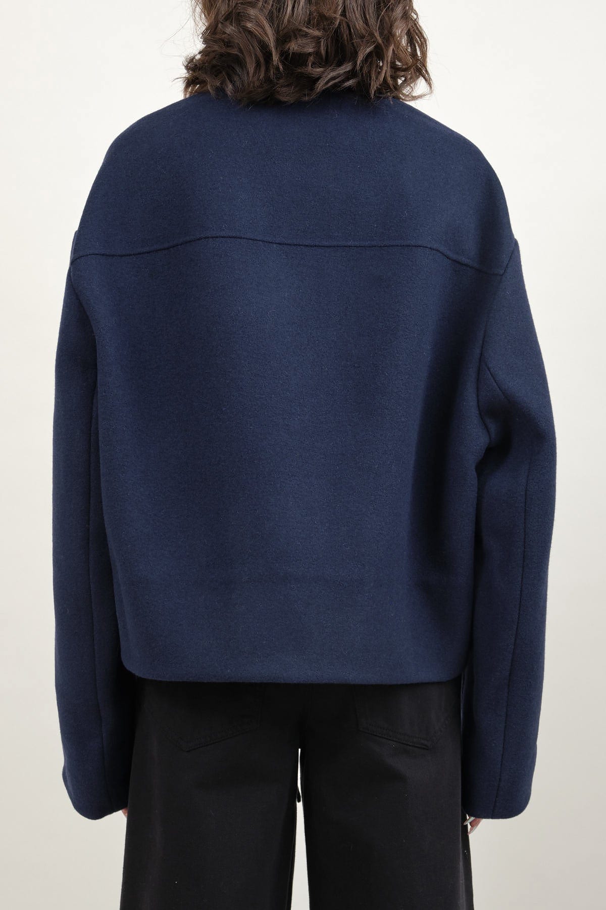 Back of Jigur Varsity Jacket
