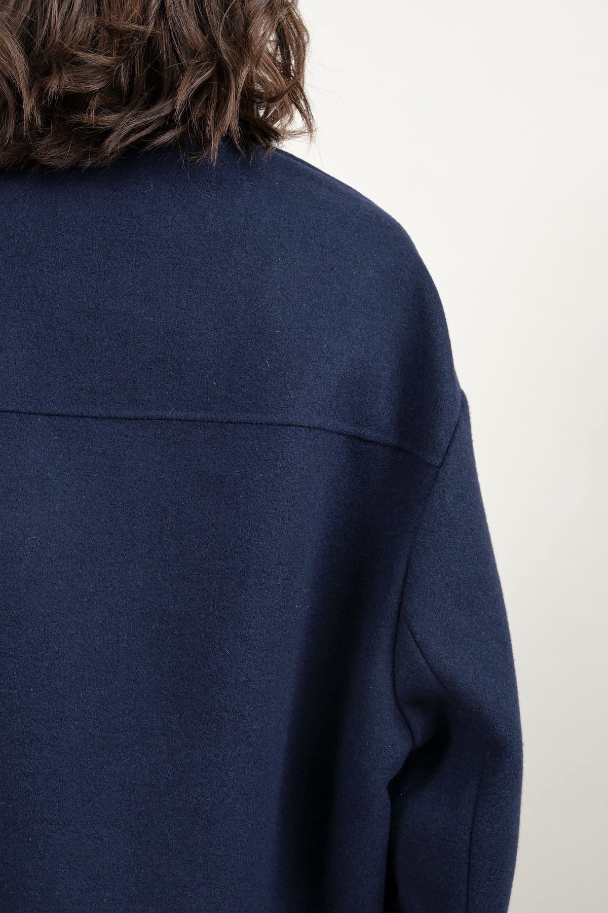 Back shoulder on Jigur Varsity Jacket