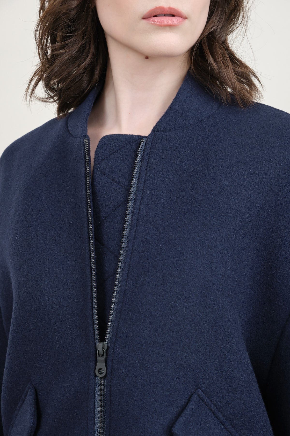 Zipper on Jigur Varsity Jacket