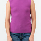 Christian Wijnants Apparel Womens Blouses Kewili Top in Dark Orchid